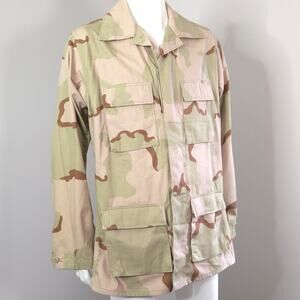 Desert Camoflage Pattern Combat Coat 3 Color Medium X-Long